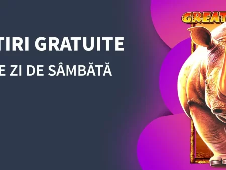 Sâmbătă poți activa 150 Rotiri Gratuite la Conti Cazino