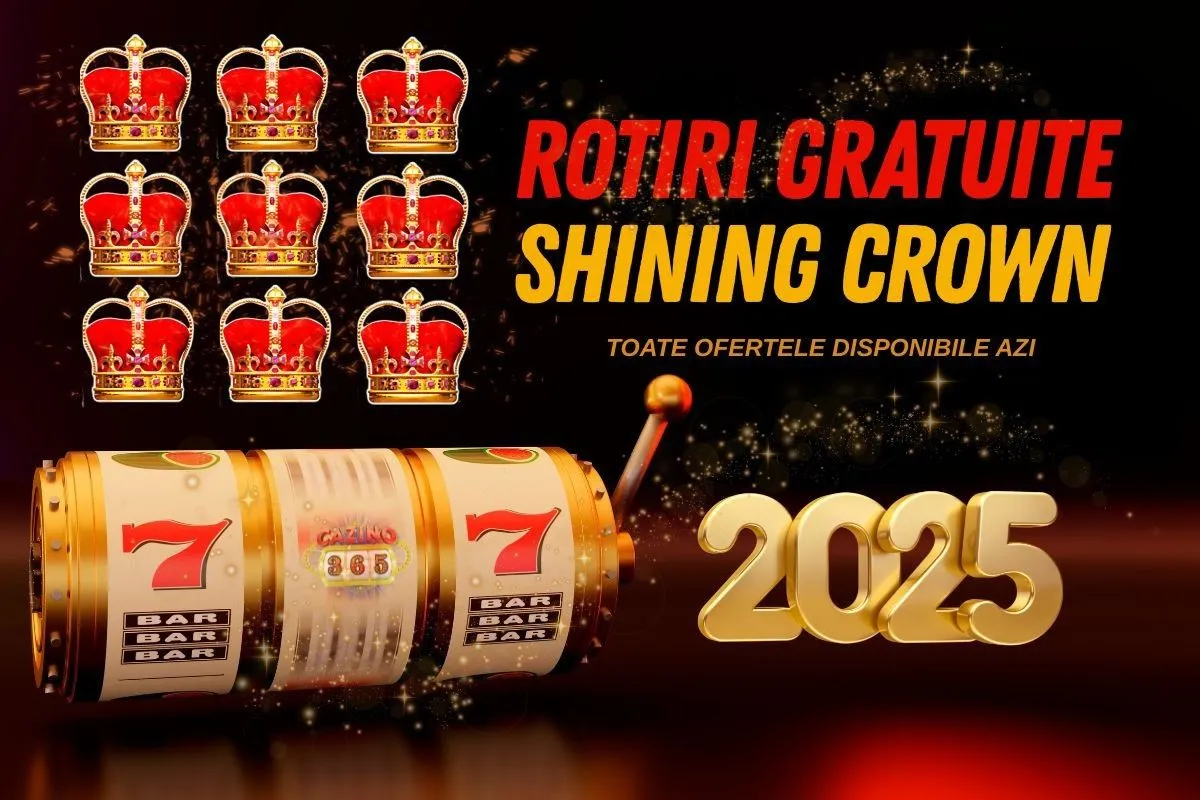 Cazinouri cu rotiri gratuite Shining Crown fără depunere