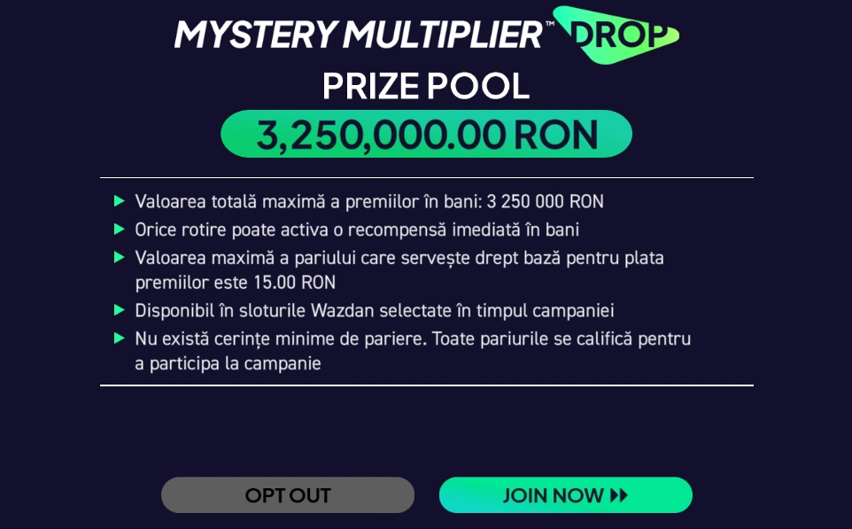 Mystery Multiplier Drop