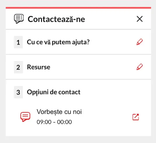 32Roșu Relații cu clienții