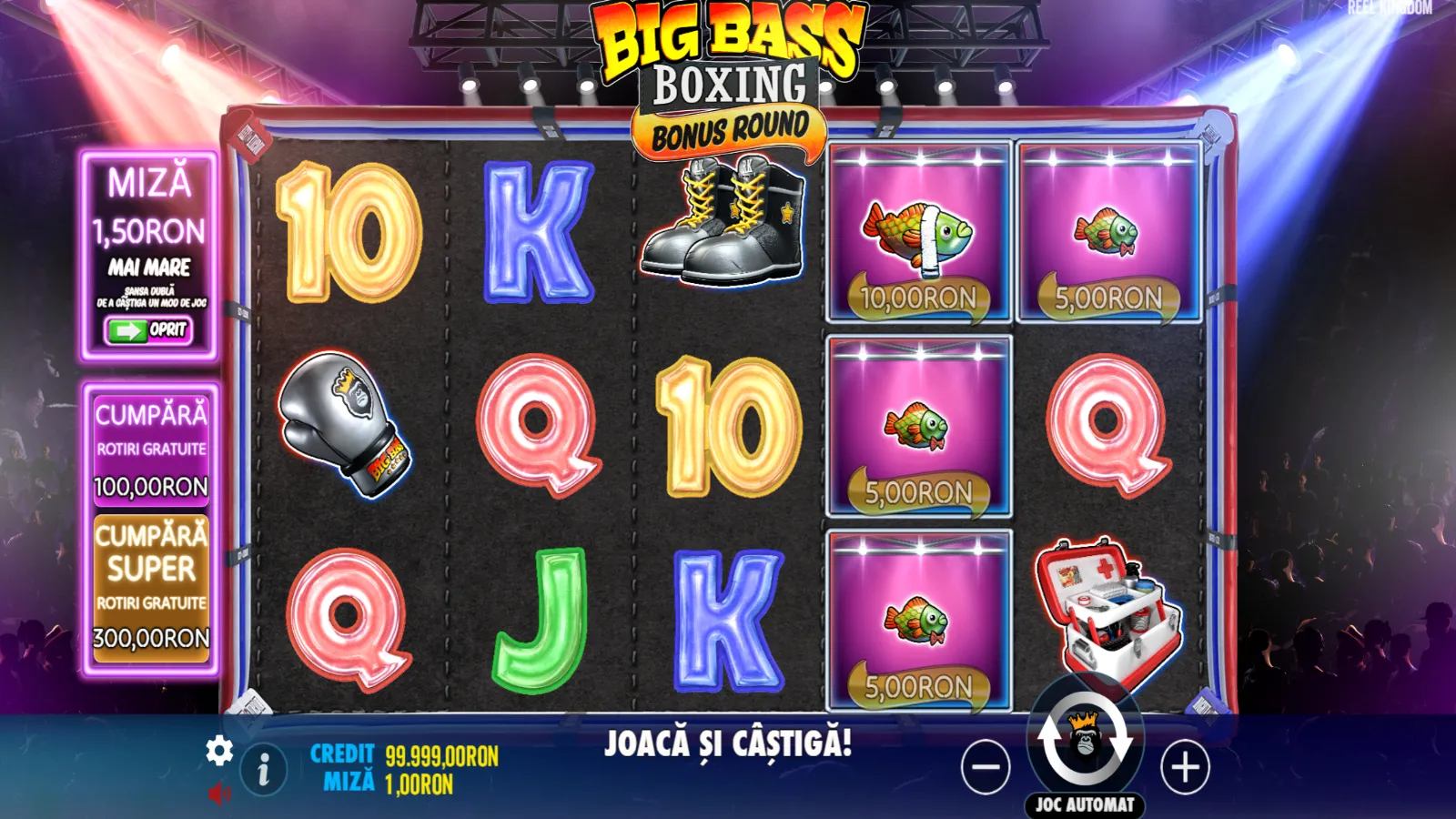 Big Bass Boxing Bonus Round Gratis Gameplay