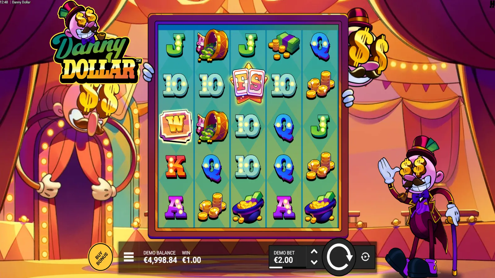 Danny Dollar Gratis GamePlay