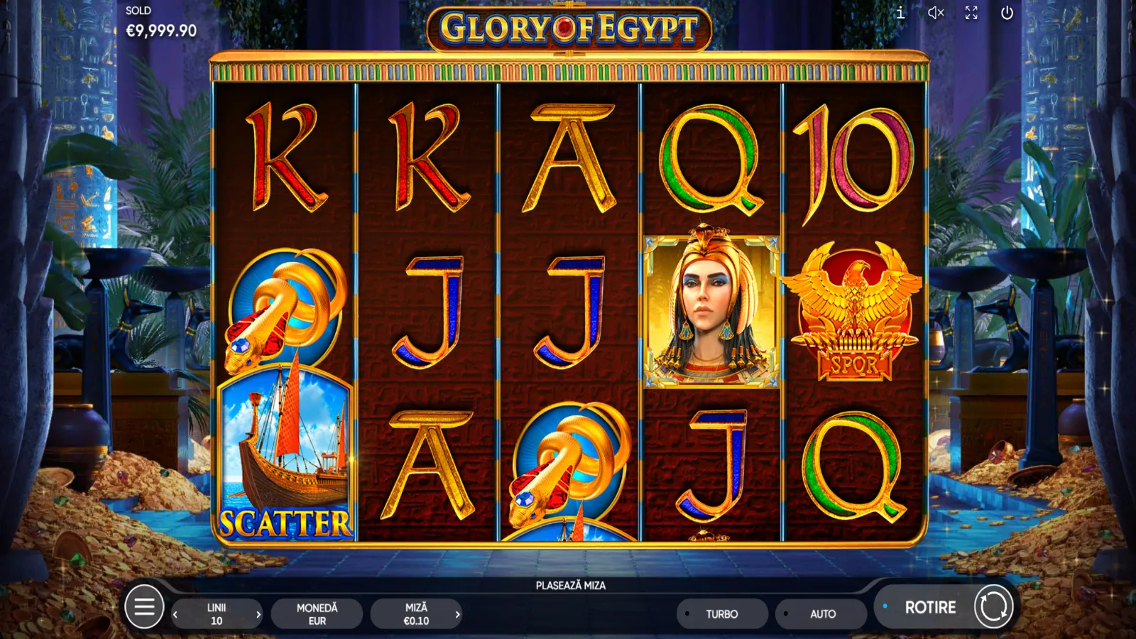 Glory of Egypt Gratis GamePlay