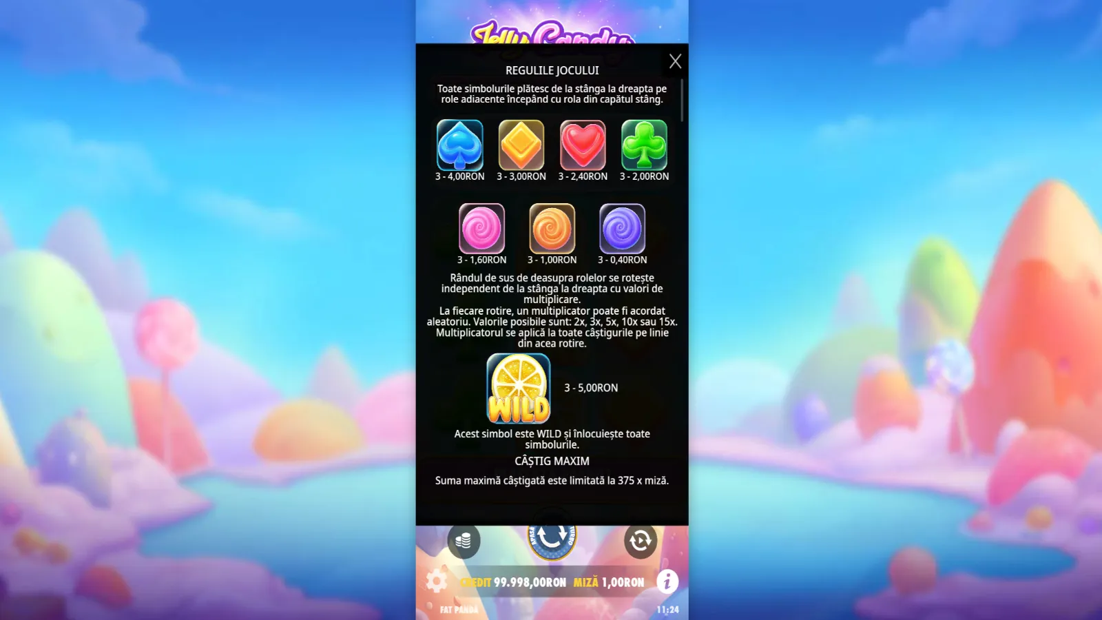 Jelly Candy Gratis Simboluri