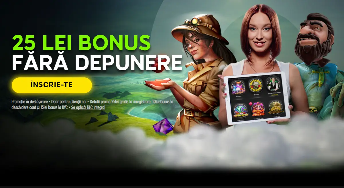 La 888Casino te distrezi gratuit cu 25 RON Bonus