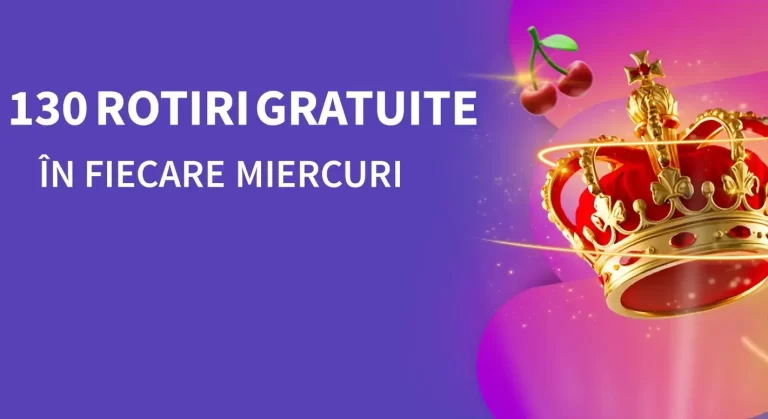 Miercuri poți revendica 130 Rotiri Gratuite la Conti Cazino