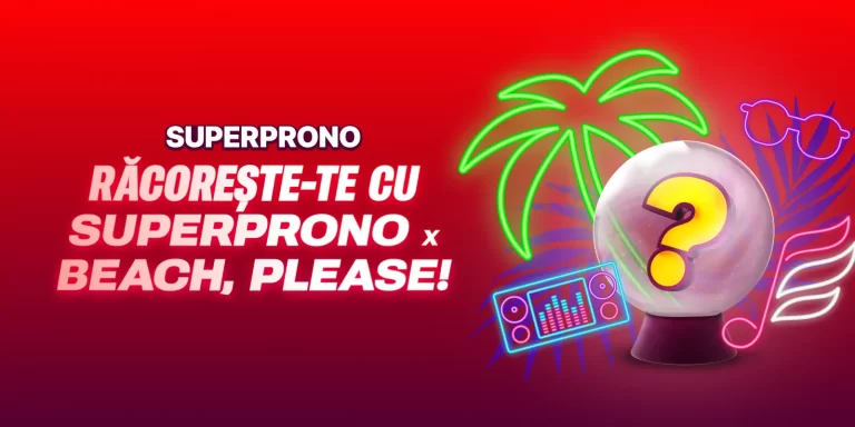 Participă gratuit la SuperProno Beach Please și poți câștiga până la 50.000 RON