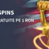 Pe 4 iulie poți activa 50 Rotiri Gratuite pe 1 RON la Conti Cazino