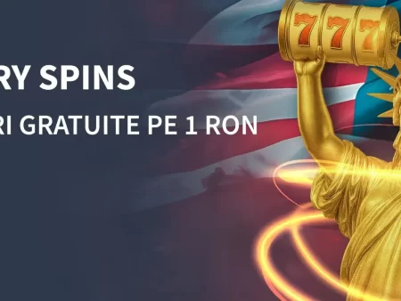 Pe 4 iulie poți activa 50 Rotiri Gratuite pe 1 RON la Conti Cazino