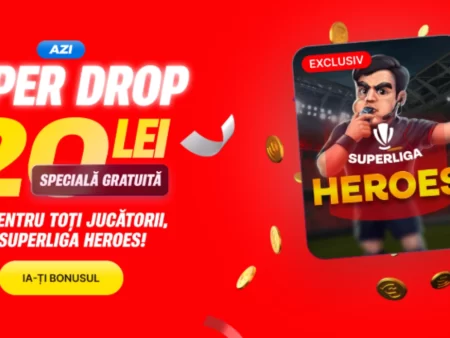 Superbet celebrează startul SuperLigii cu 20 RON Specială Gratuită pentru toate conturile