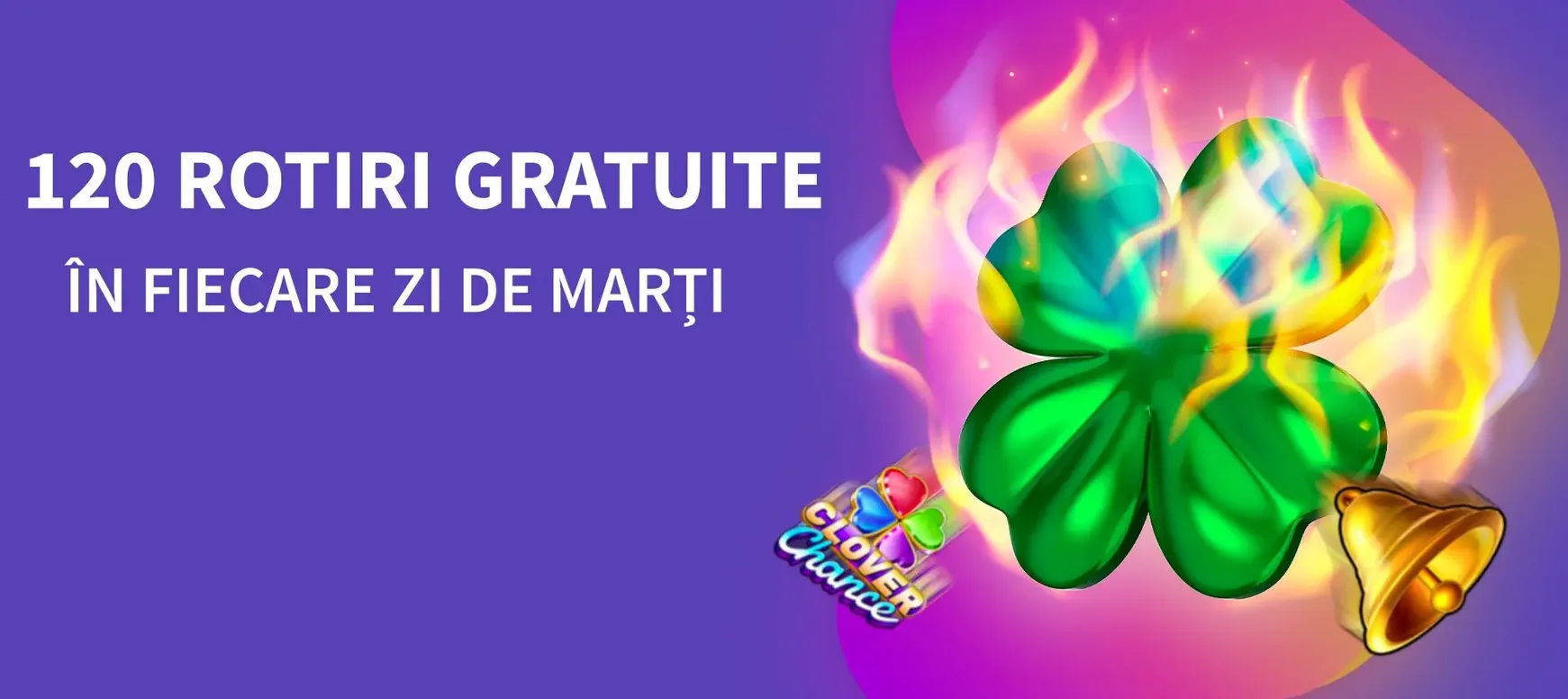 Zilele de marti iti aduc 120 Rotiri Gratuite la Conti Cazino