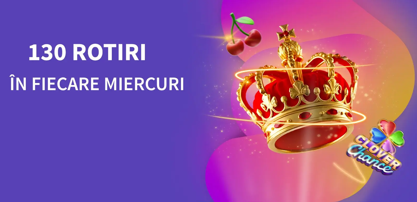 Zilele de miercuri iti aduc 130 Rotiri Gratuite la Conti Cazino