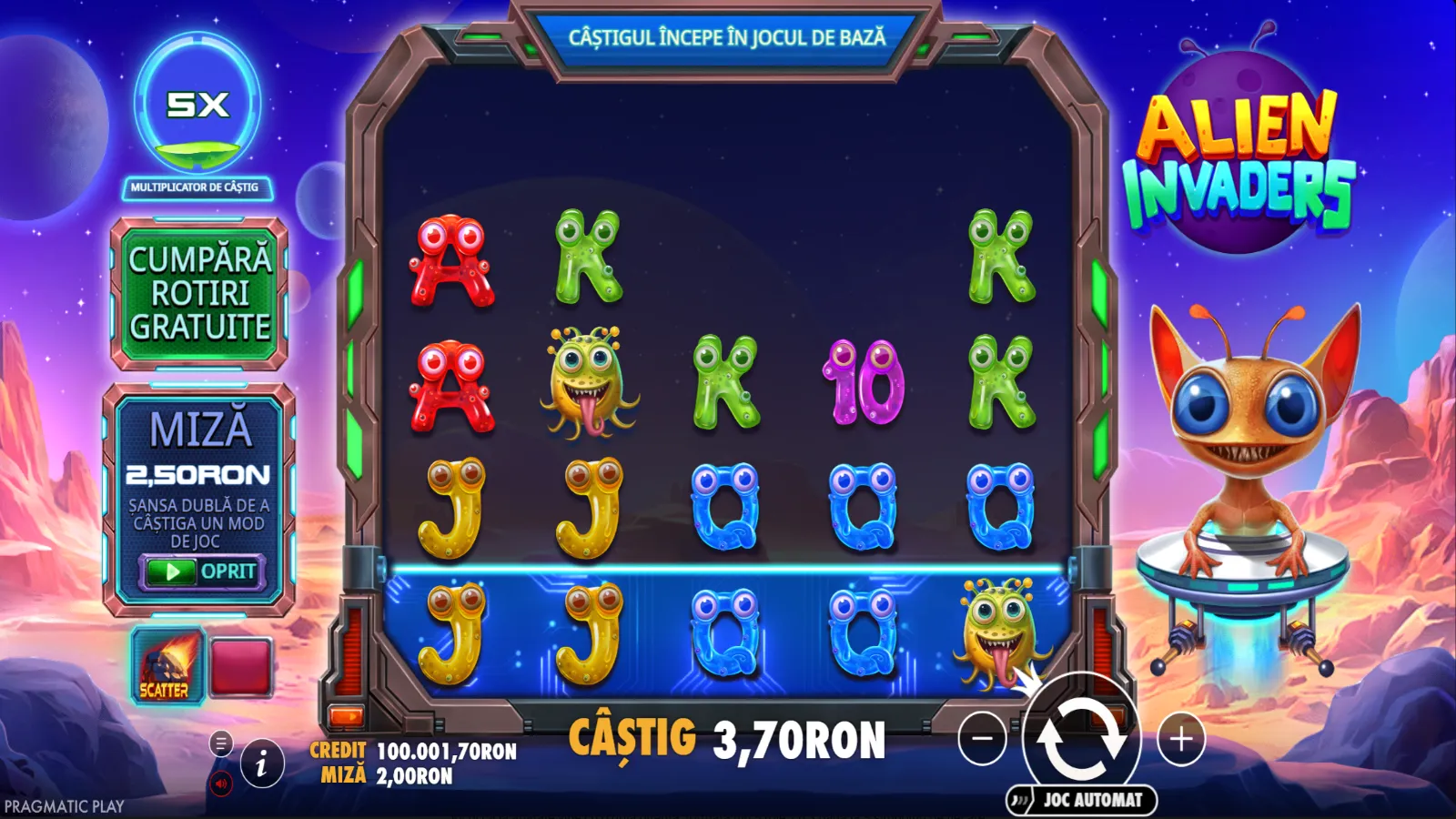 Alien Invaders Gratis GamePlay
