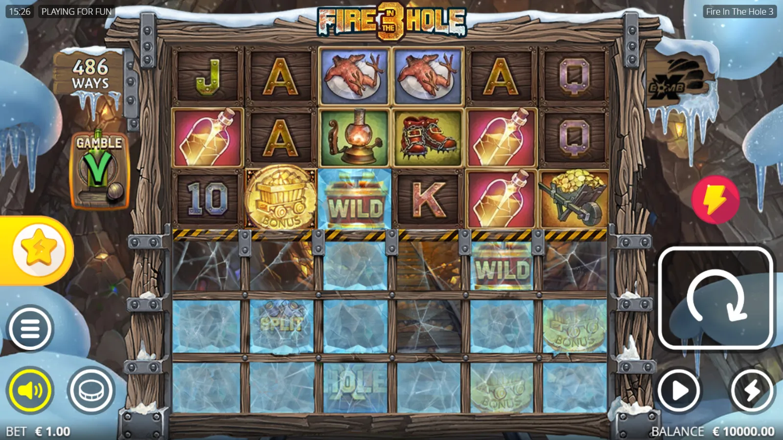 Fire in the Hole 3 Gratis GamePlay