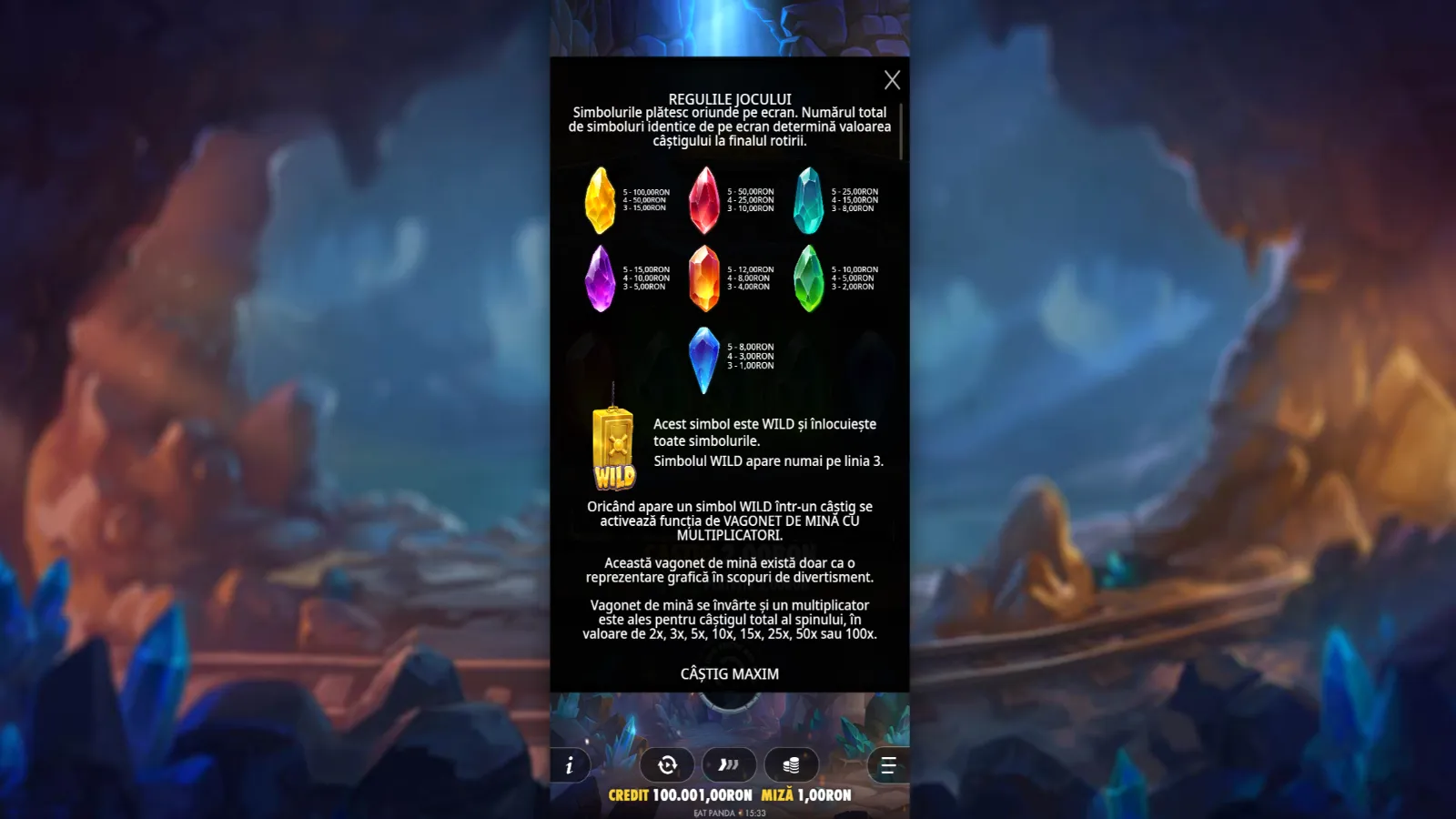 Master Gems Gratis Simboluri