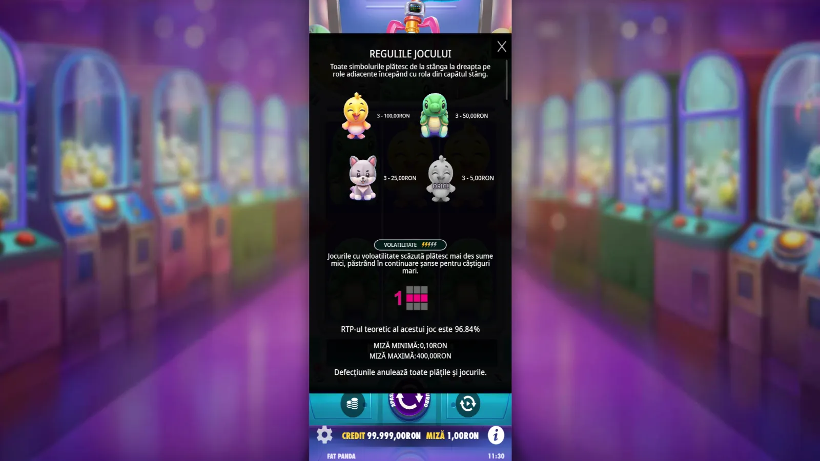 Plushie Wins Demo Simboluri