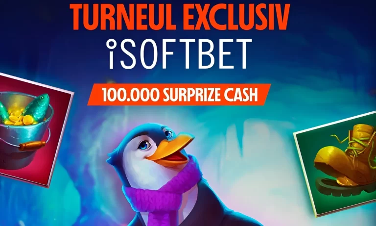 Turneul Exclusiv iSoftBet de la Betano oferă premii cash în valoare totală de 100.000 RON