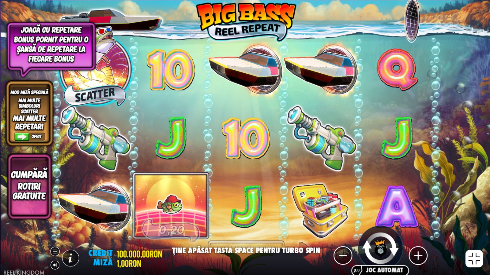 Big Bass Reel Repeat Demo Gameplay