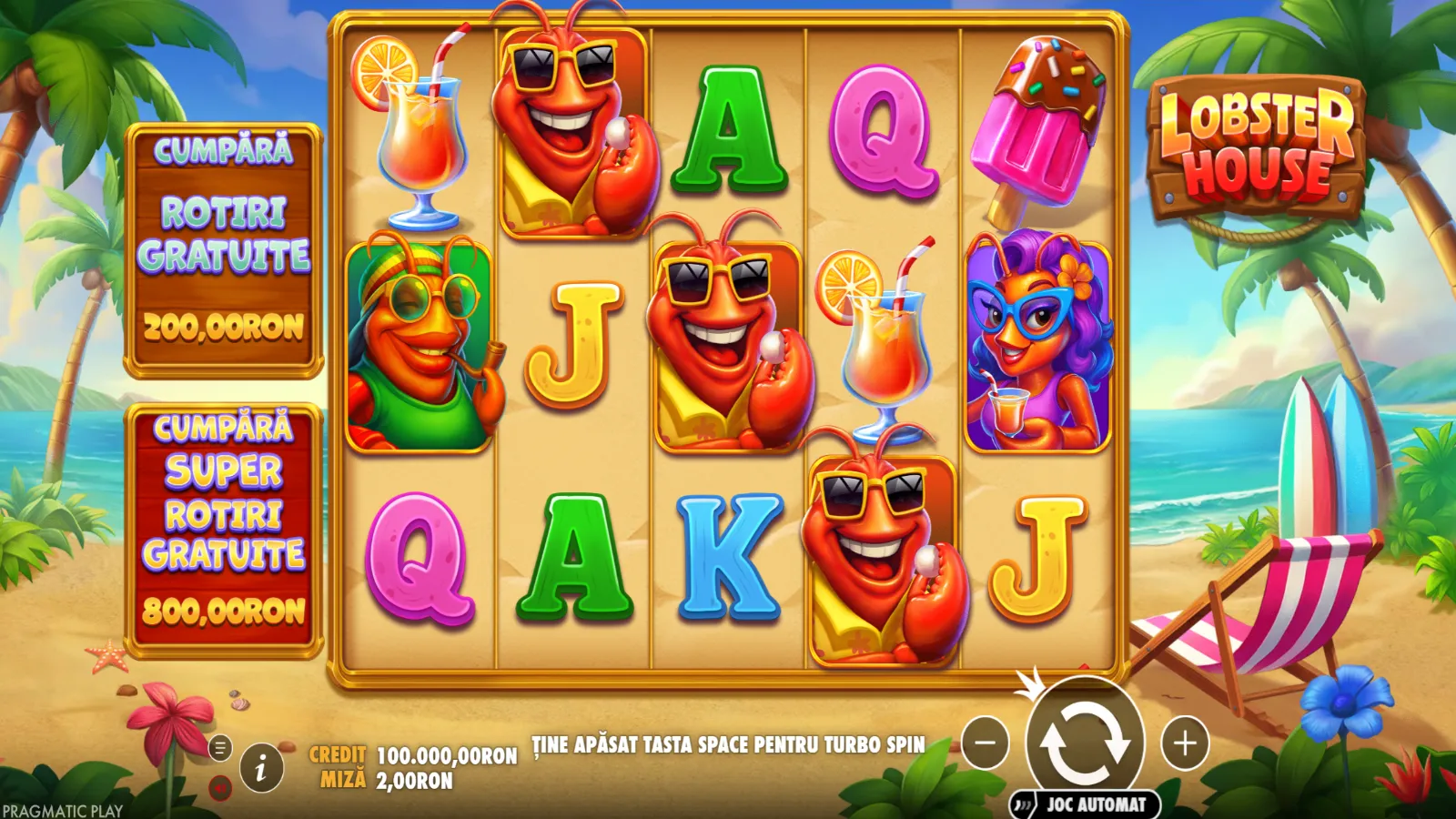 Lobster House Gratis GamePlay