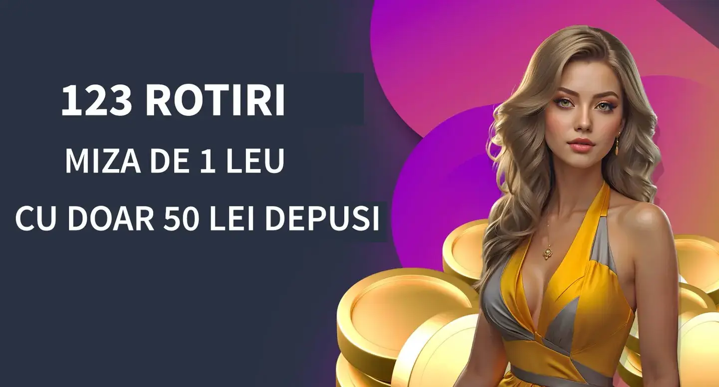 Oferta Exclusivă Conti Cazino îți aduce 123 Rotiri Gratuite pe 1 RON, cu doar 50 RON depuși