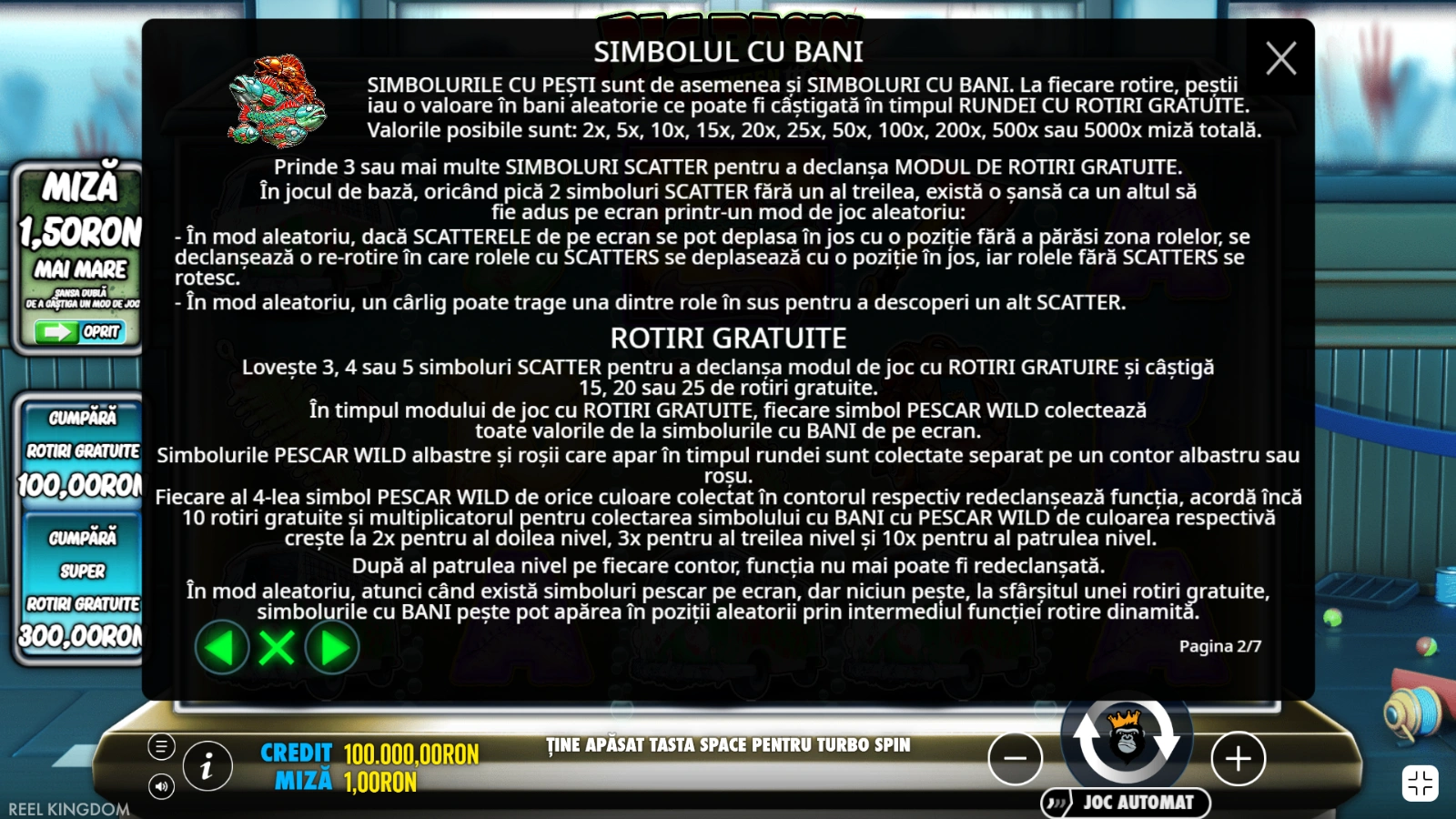 Big Bass Halloween 3 Caracteristici Bonus