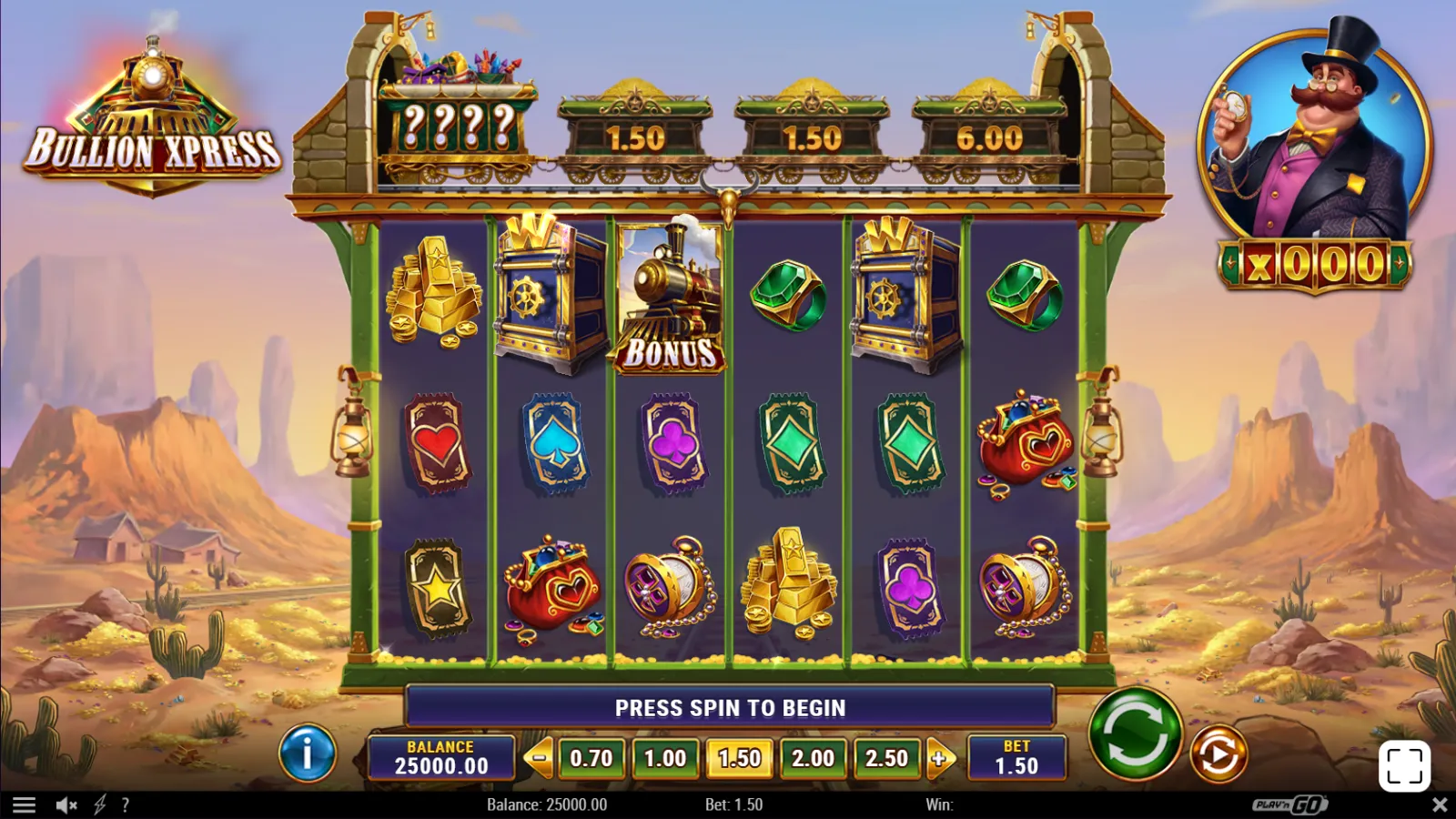 Bullion Xpress Demo GamePlay