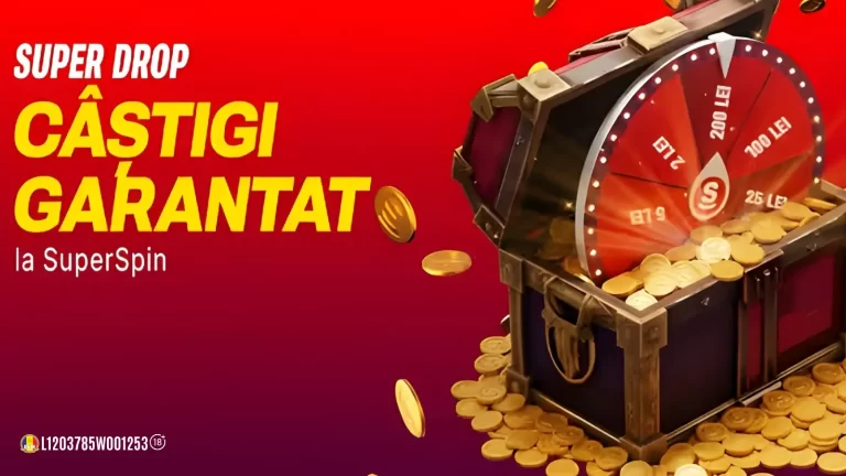 Doar astăzi, 15 octombrie, primești un bonus garantat la Roata Superbet