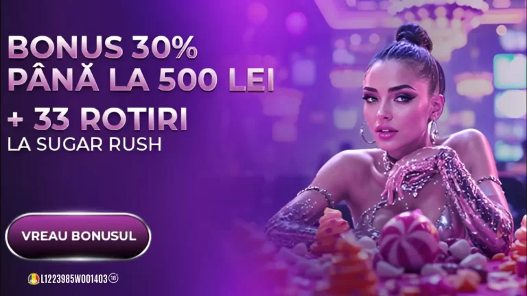 În zilele de joi poți încasa până la 500 RON Bonus și 33 Rotiri Gratuite la Player