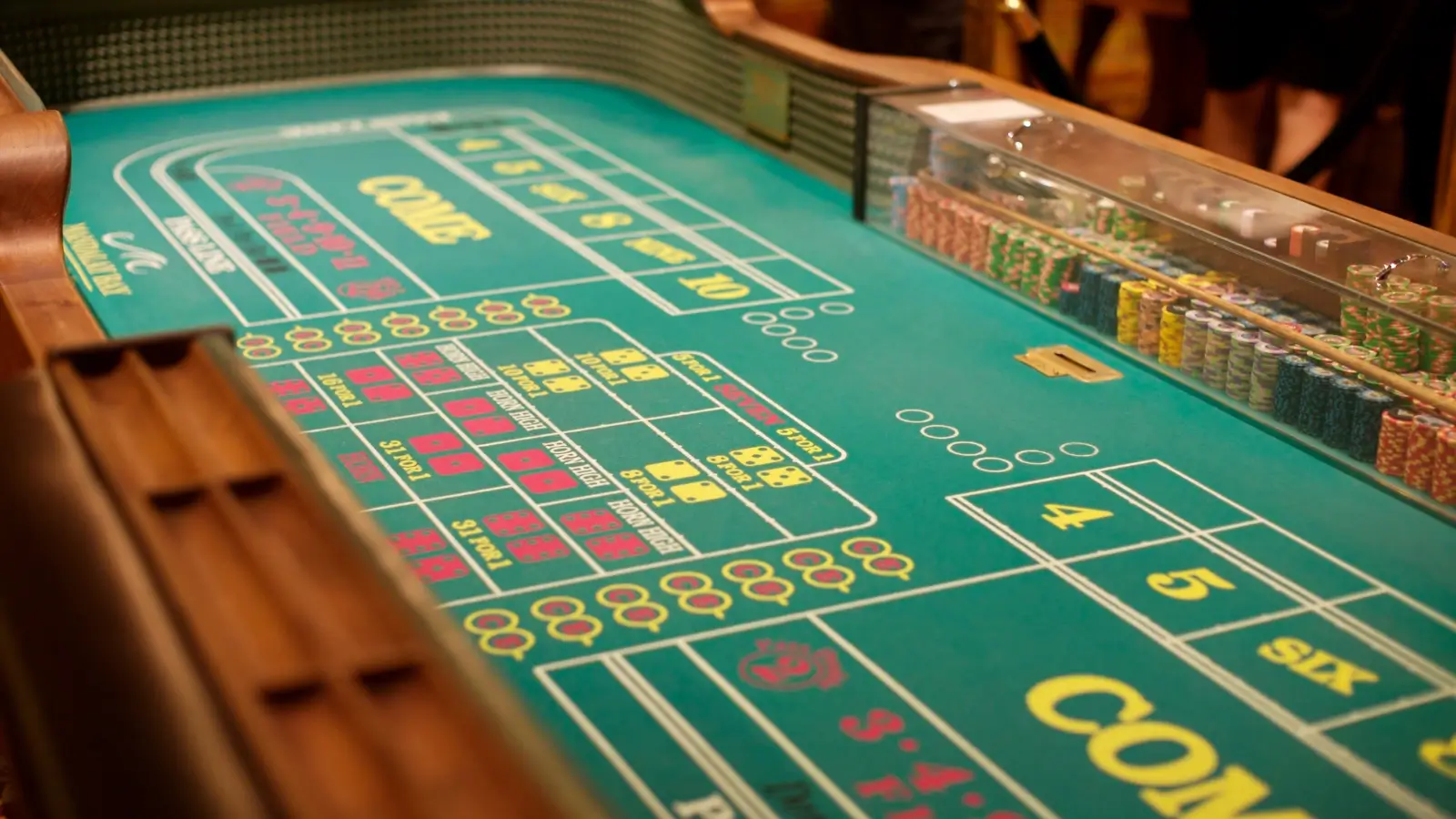 Pariuri disponibile în jocul de Craps