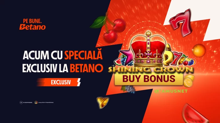 Shining Crown cu Specială – exclusiv la Betano Casino!