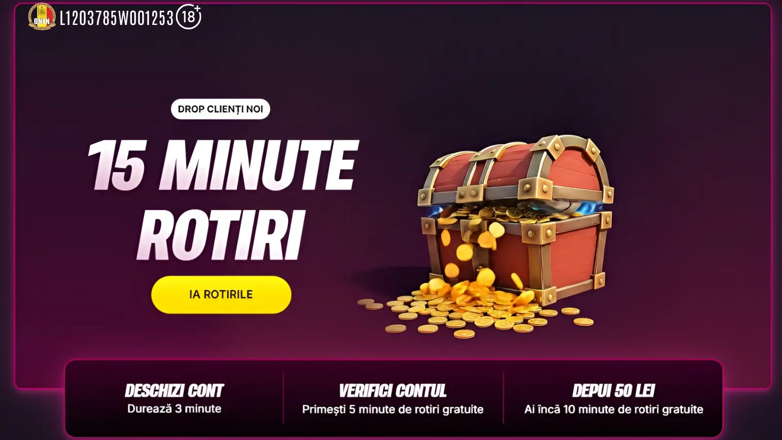 Bonus fara depunere Superbet