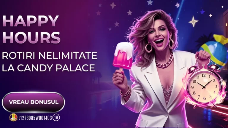 La Player poți încasa în fiecare zi Rotiri Gratuite nelimitate la Candy Palace