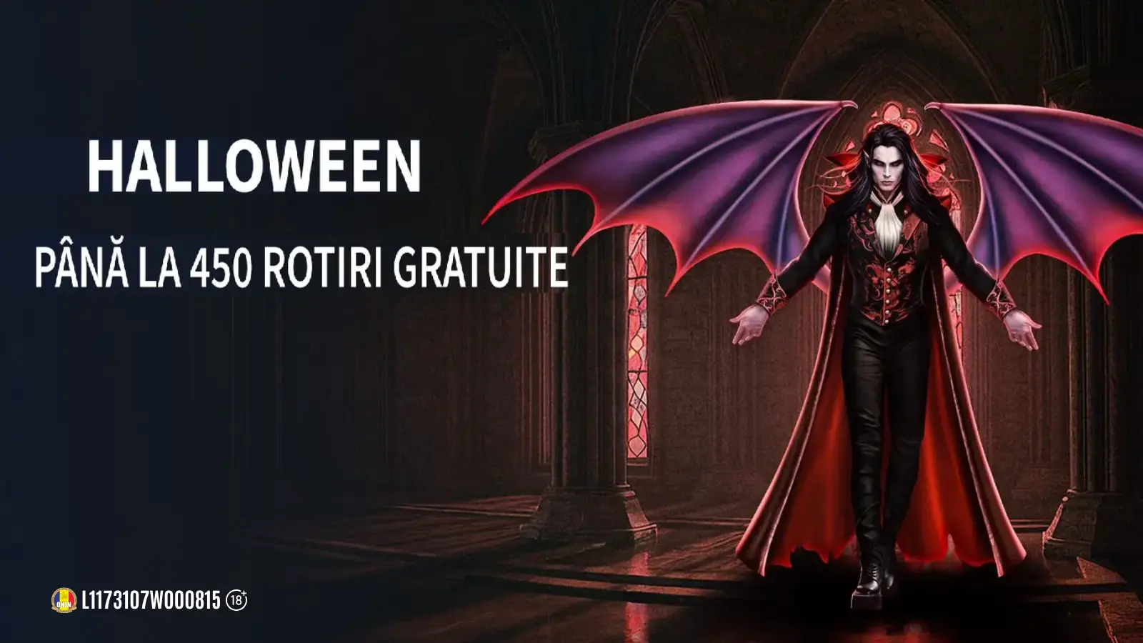 Pana pe 2 noiembrie, Conti Cazino ofera zilnic 150 Rotiri Gratuite la Vampire Beast