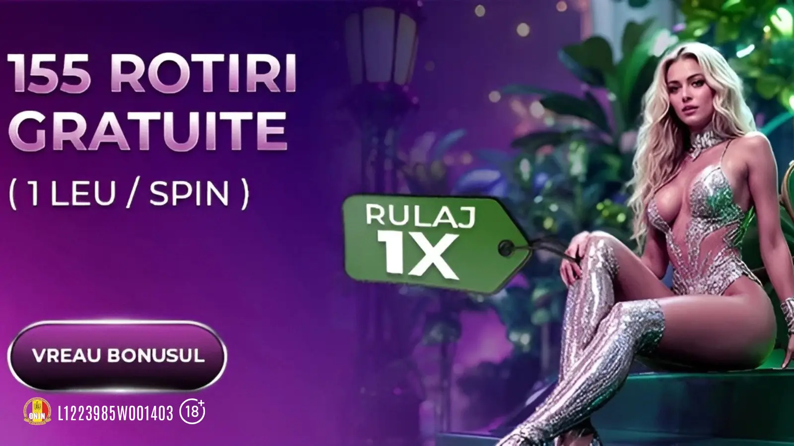 Zilele de vineri iti aduc pana la 155 Rotiri Gratuite pe 1 RON cu rulaj X1 la Player