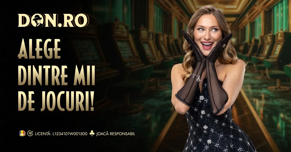 Jocuri de păcănele noi la Don Casino