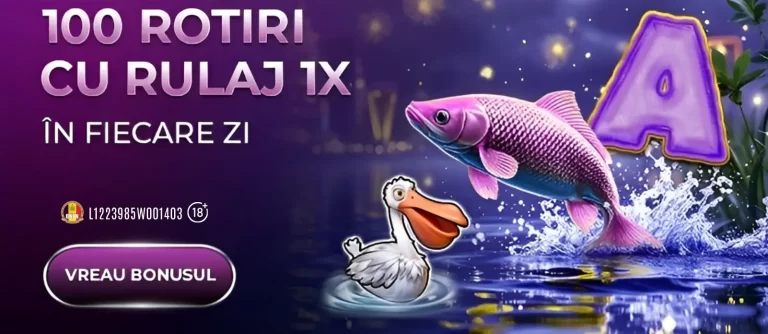 Până pe 1 ianuarie Player oferă în fiecare zi 100 Rotiri Gratuite cu rulaj X1