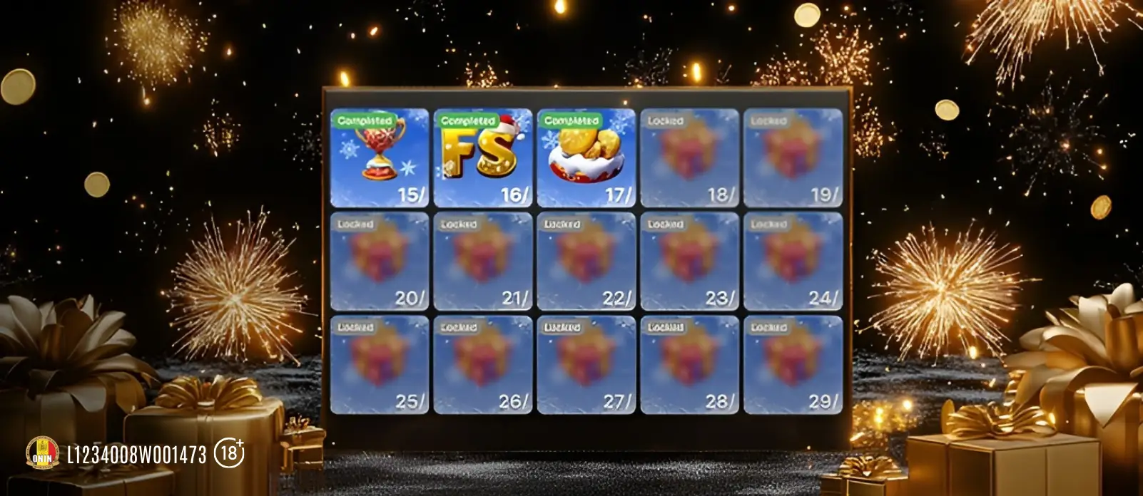 Pana pe 31 decembrie, Calendarul de Anul Nou Million Casino te asteapta cu bonusuri in fiecare zi