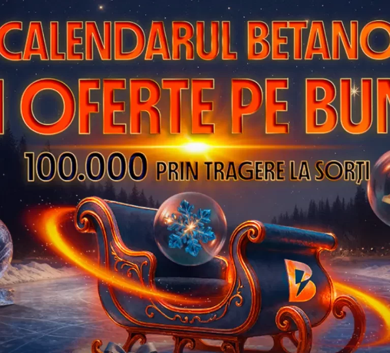 Până pe 4 ianuarie ai parte de bonusuri zilnice în Calendarul Betano