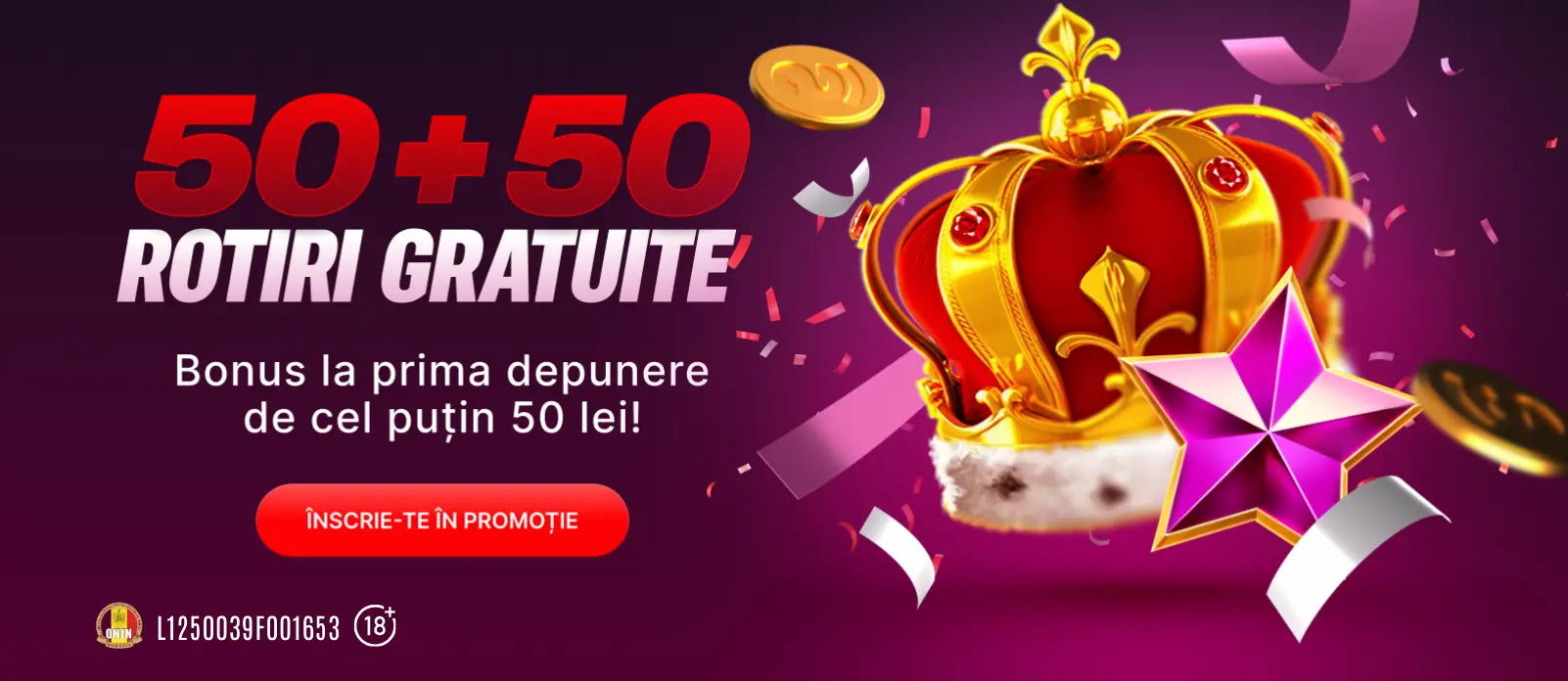 Pe 17 decembrie Superbet iti aduce 50 Rotiri Gratuite fara rulaj la Extra Crown