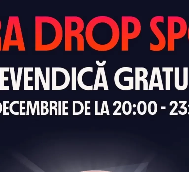 Profită de Ultra Drop Sport la Betano și încasează gratuit un FreeBet de 20 RON – ofertă valabilă doar pe 11 decembrie