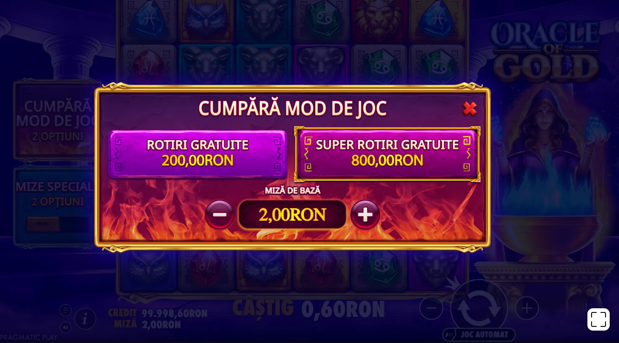 Rotiri gratuite Oracle of Gold