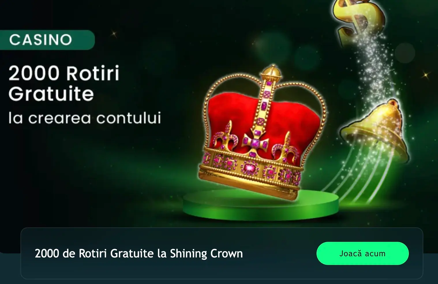 King Casino Bonus Fără Depunere