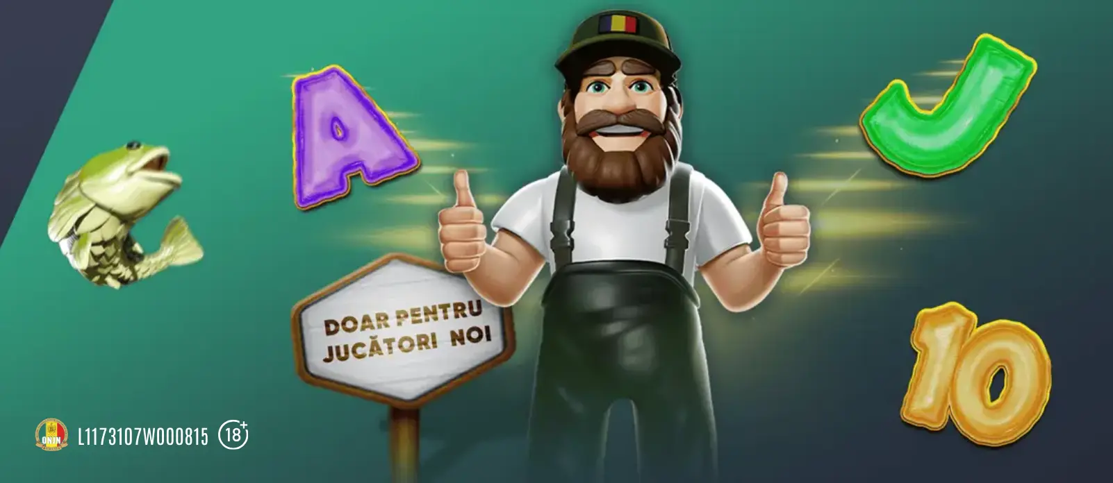 La Gets Bet poti incasa 40 Rotiri Gratuite fara depunere pe miza de 1 RON