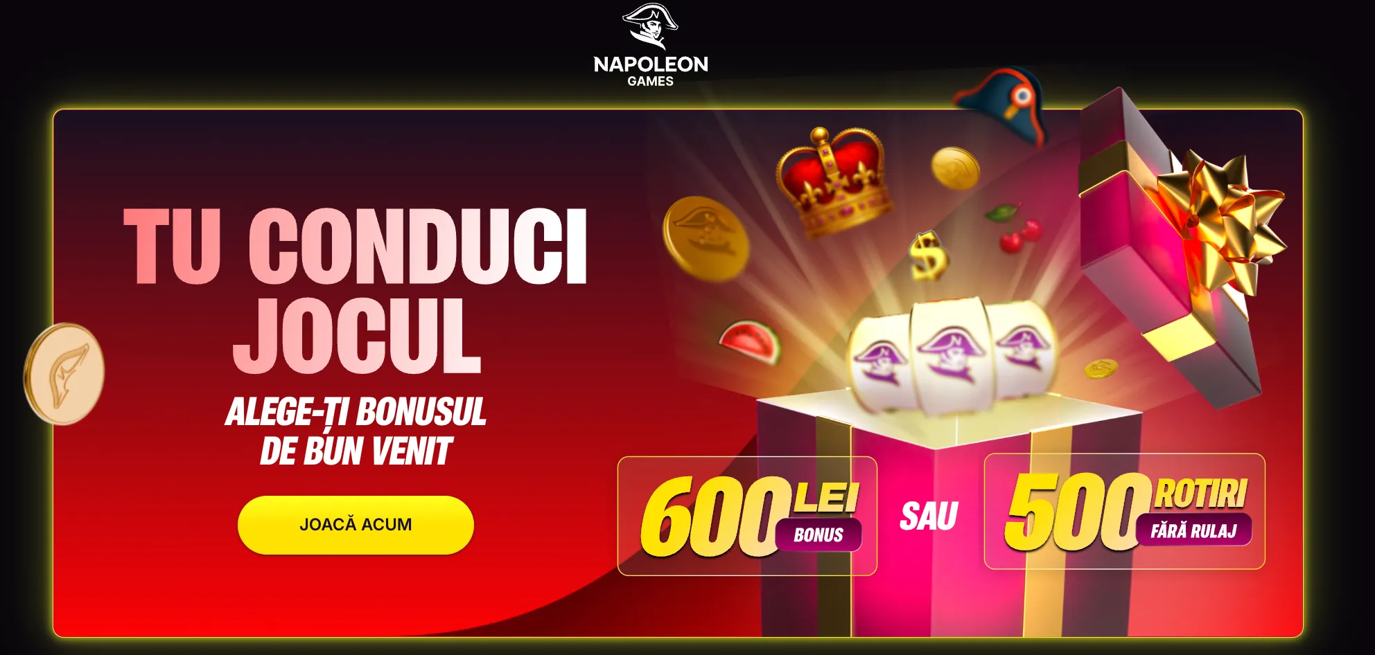 Napoleon Casino Bonus de Bun Venit
