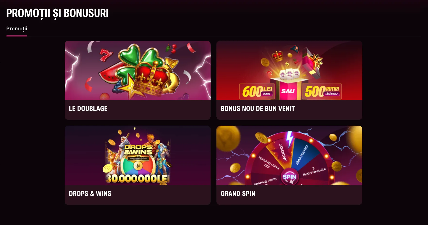 Napoleon Casino Promoții și Bonusuri