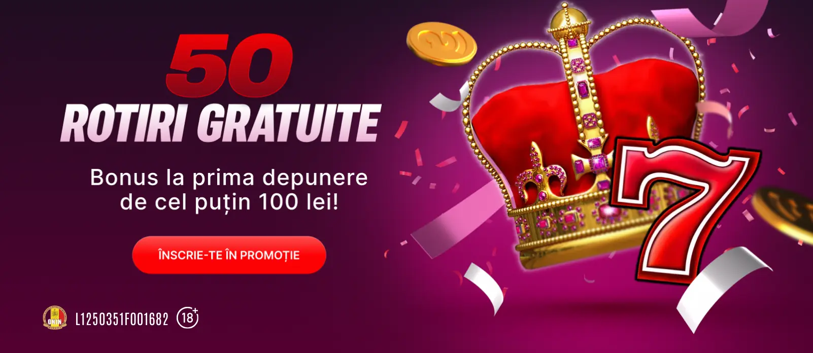 Pe 22 ianuarie poti activa 50 Rotiri Gratuite fara rulaj la Superbet