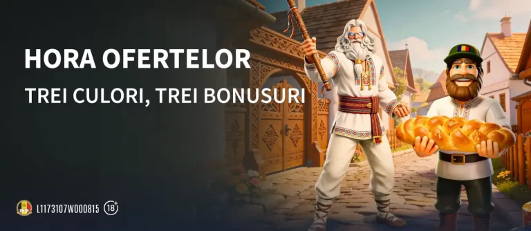 Pe 24 ianuarie ai trei bonusuri la alegere la ContiCazino