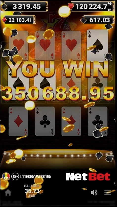 Cum a lovit norocul la „20 Super Hot”