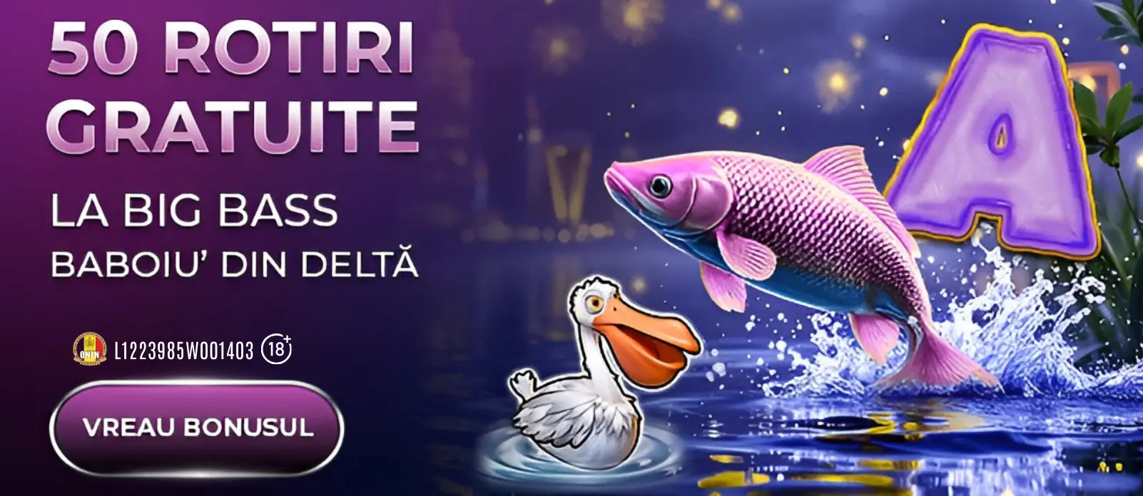 Pana pe 11 februarie poti activa 50 Rotiri Gratuite la Player cu o depunere de doar 20 RON