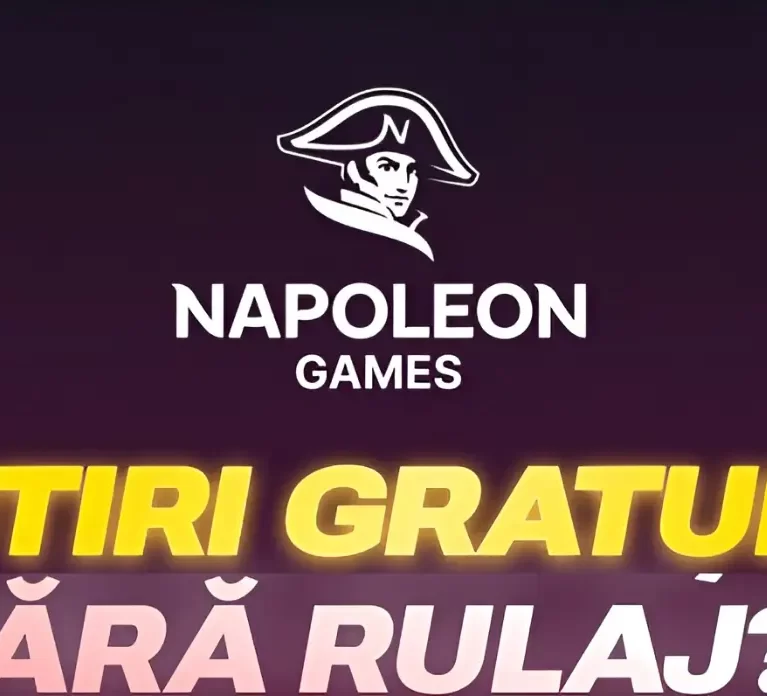 100 Rotiri Gratuite fără rulaj la Napoleon Casino, valabile pe 12 martie 2026